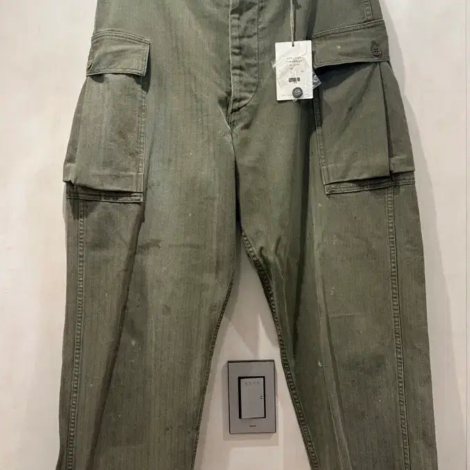 [BUNJANG] Herill 26ss M43 HBT Pants Size 3 / 헤릴 HERILL 26ss M43 HBT PANTS 3사이즈