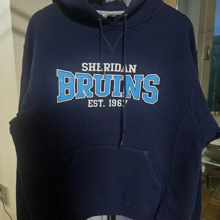 [BUNJANG] Russell Athletic Sheridan Bruins College Hoodie / 러셀 애슬레틱 Sheridan Bruins 컬리지 후드티 100~105