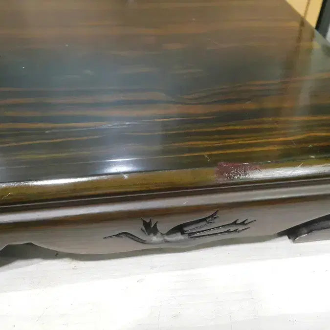 [BUNJANG] 1960s Japanese Wooden Pedestal / Tea Table / 1960 일본 원목 무늬 좌대 혹은 차탁