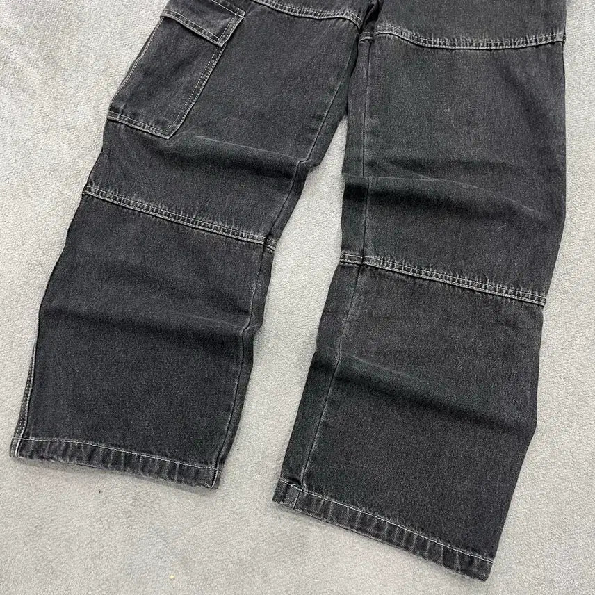 [BUNJANG] S Compagno Carpenter Cargo Wide Pants / S 꼼파뇨 카펜더 카고 와이드 팬츠