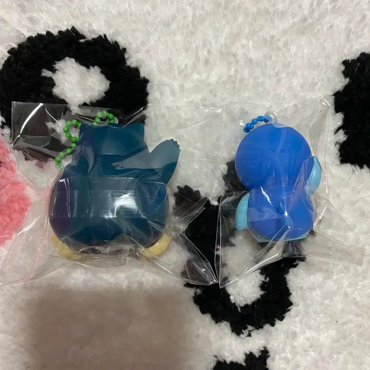 [BUNJANG] Pokemon Snorlax Piplup Figure Keyring / 포켓몬 캐치 피규어 키링 잠만보 팽도리 판매합니다