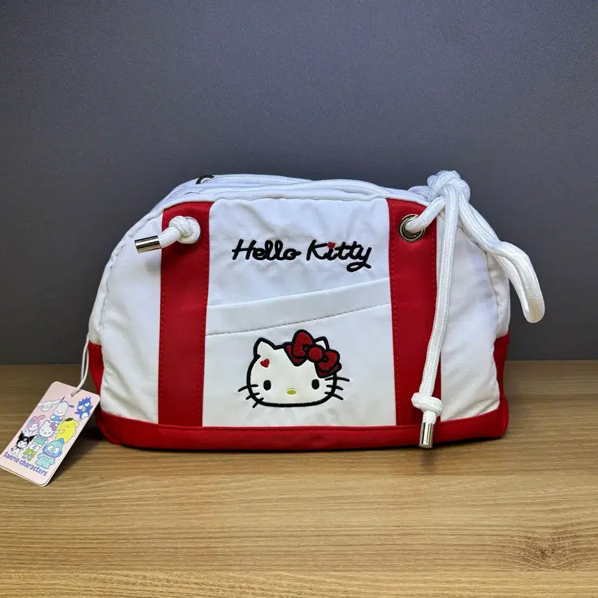 [BUNJANG] Sanrio Hello Kitty Boston Tote Bag Shoulder Bag / 산리오 헬로키티 보스턴 토트백 숄더백 가방