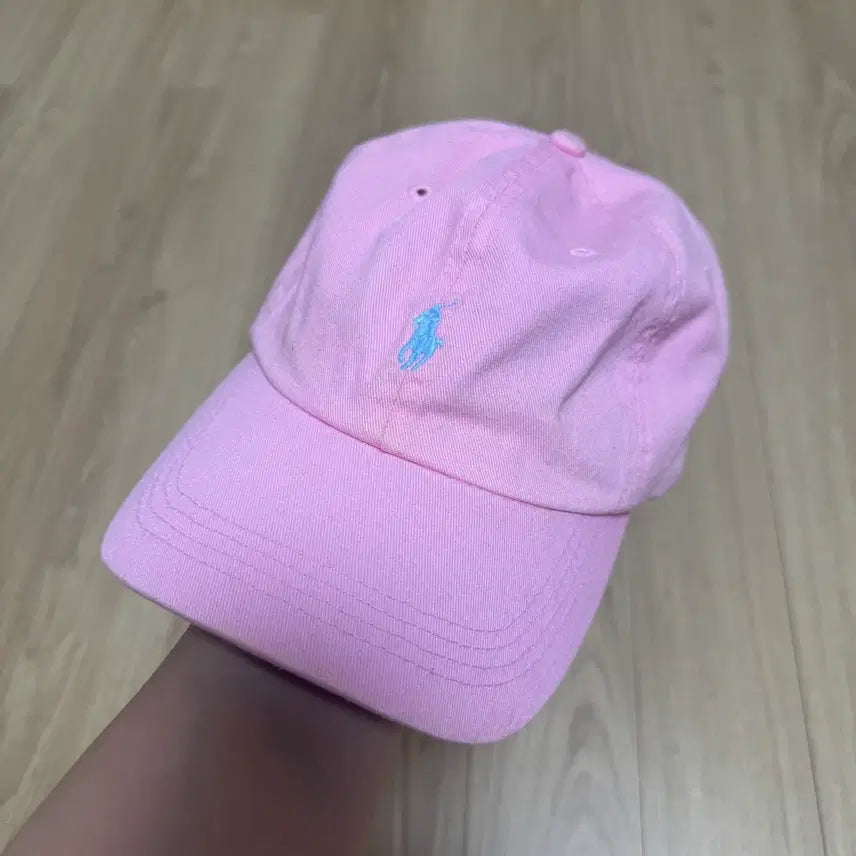 [BUNJANG] Polo Ralph Lauren Pink Cotton Baseball Cap / 폴로 핑크 볼캡
