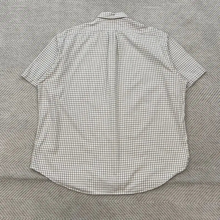 [BUNJANG] Polo Ralph Lauren Check Half Sleeve Shirt / 폴로랄프로렌 체크 하프 셔츠 r3655