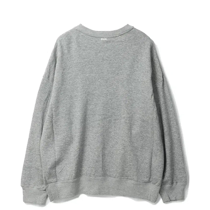 [BUNJANG] Porter Classic H/W Peace Cotton Crewneck Sweatshirt Gray XL / 포터클래식 크루넥 스웻 그레이 XL 사이즈