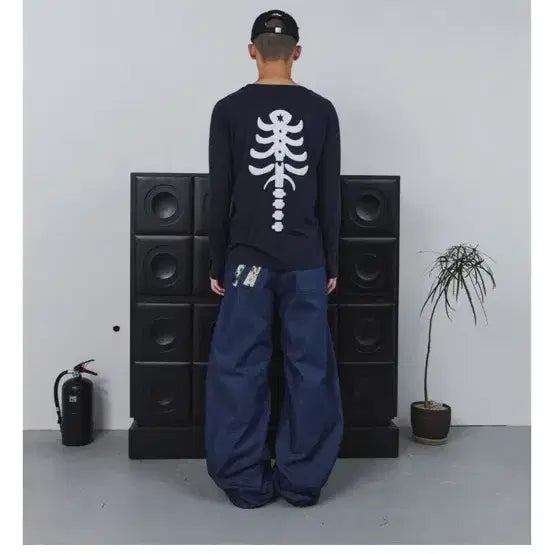 [BUNJANG] Magnesium Carbonate Long Sleeve T-Shirt / 탄산마그네슘 롱슬리프