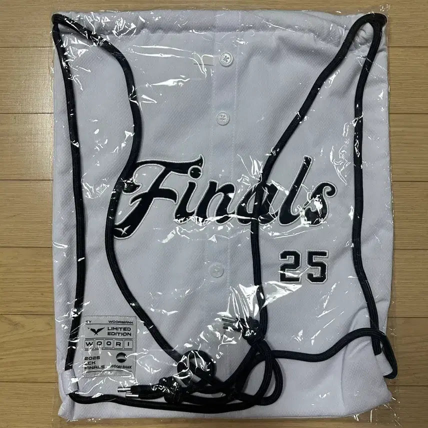 [BUNJANG] LCK Woori Bank Gym Sack / 25 LCK 짐색 + 반다나(검정) 우리은행 팔아요