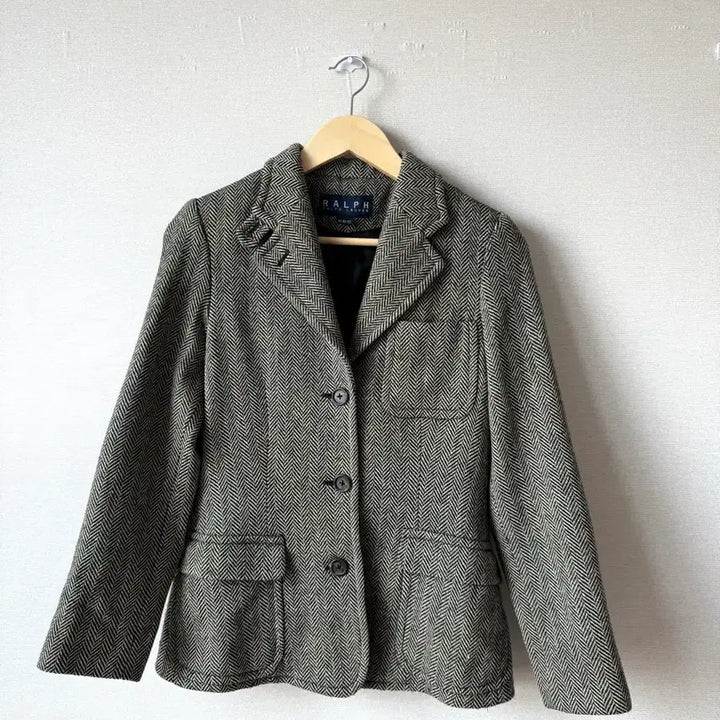 [BUNJANG] Polo Ralph Lauren Herringbone Jacket / (상태좋음) 폴로랄프로렌 헤링본 자켓 82-92-155 (55)