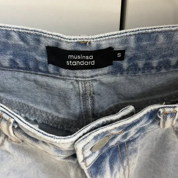 [BUNJANG] Musinsa Standard Denim Mini Skirt / 무신사 스탠다드 데님 스커트 S
