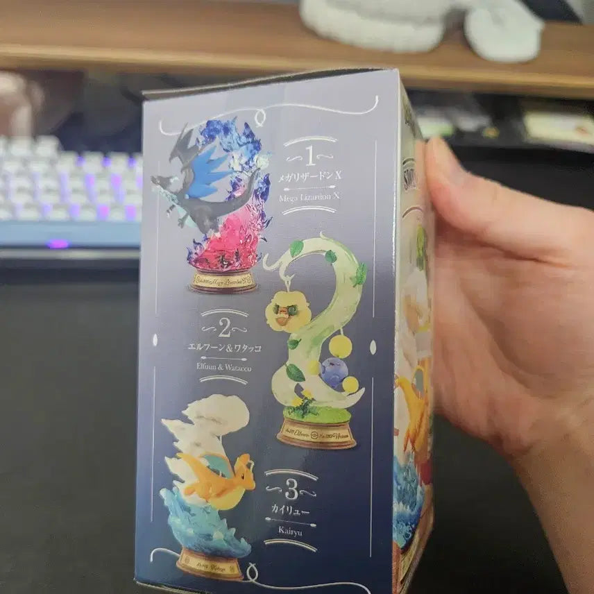[BUNJANG] Mega Charizard X Charizard Figure / 흑자몽 메가리자몽피규어 새상품