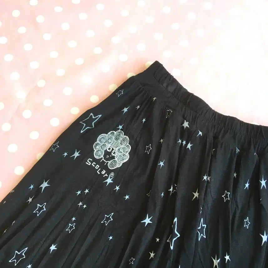 [BUNJANG] Scolar Reversible Star &amp; Ethnic Pattern Mini Skirt / scolar 스콜라/ 미니스커트 별스커트 스콜라치마 에스닉스커트