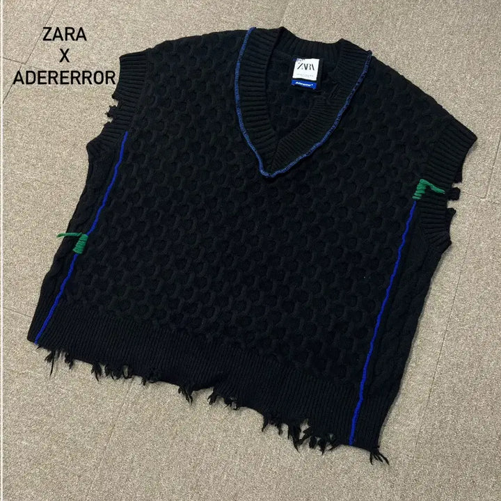 [BUNJANG] Zara x ADER Error Oversized Knit Vest XL / [XL] 자라 x 아더에러 오버사이즈 니트조끼