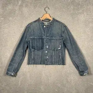 [BUNJANG] Helmut Lang Reconstructed Ghost Wash Denim Jacket / 헬무트 랭 리컨스트럭티드 고스트 워시 데님 자켓