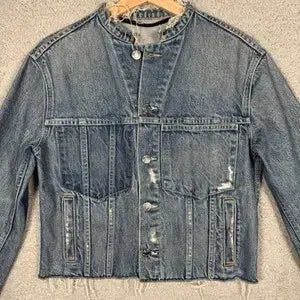 [BUNJANG] Helmut Lang Reconstructed Ghost Wash Denim Jacket / 헬무트 랭 리컨스트럭티드 고스트 워시 데님 자켓