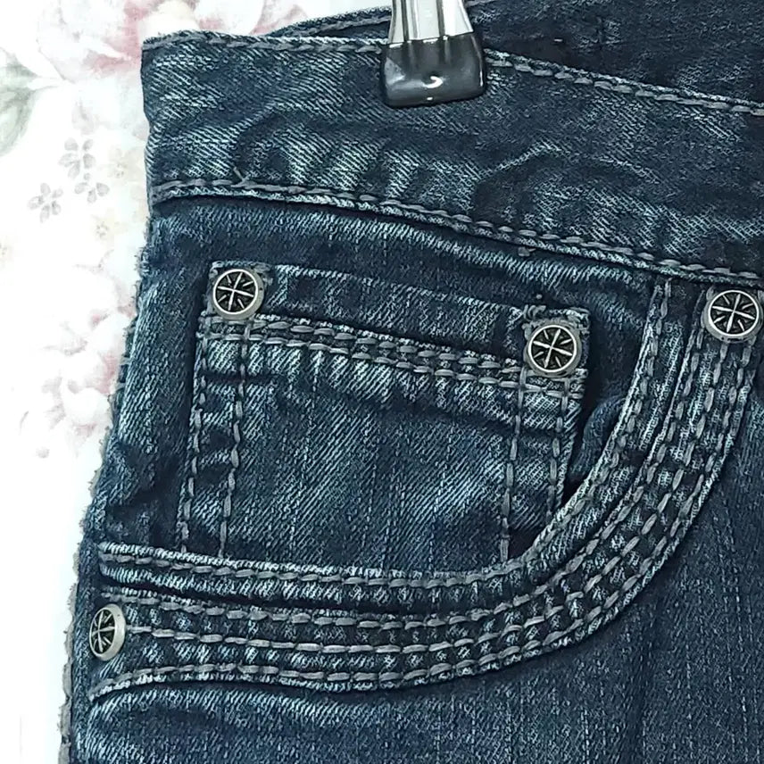 [BUNJANG] Affliction Washed Denim Pants / Affliction 워싱 데님팬츠