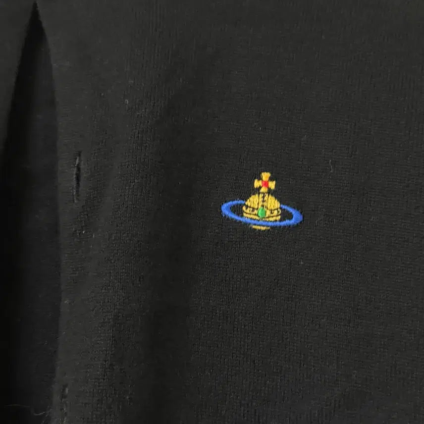 [BUNJANG] Vivienne Westwood Black Cardigan / 비비안웨스트우드 블랙 가디건