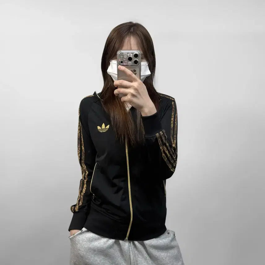[BUNJANG] Adidas Firebird Leopard Track Top Jersey / 아디다스 파이어버드 레오파드 트랙탑 져지