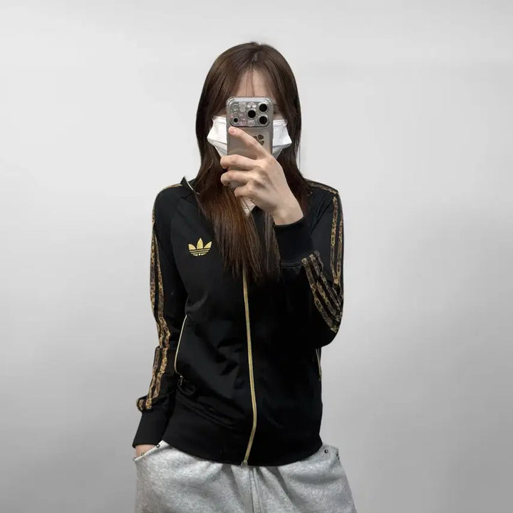 [BUNJANG] Adidas Firebird Leopard Track Top Jersey / 아디다스 파이어버드 레오파드 트랙탑 져지