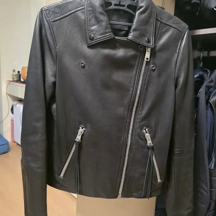 [BUNJANG] AllSaints Dalby Biker Leather Jacket / 올세인츠 달비 바이커 가죽 자켓 ALLSAINTS(새상품급)