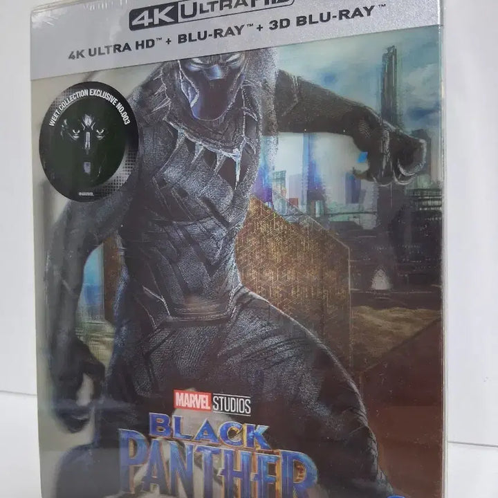 [BUNJANG] Black Panther 4K UHD Blu-ray 3D Limited Edition (Sealed) / (미개봉)블랙팬서 4K 울트라HD 블루레이 3D 한정판
