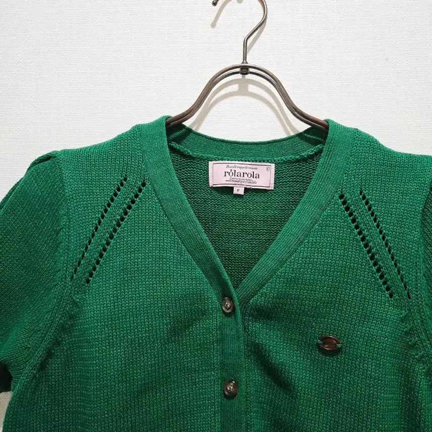 [BUNJANG] Rollerra Knit Cardigan / 로라로라 니트 가디건 F