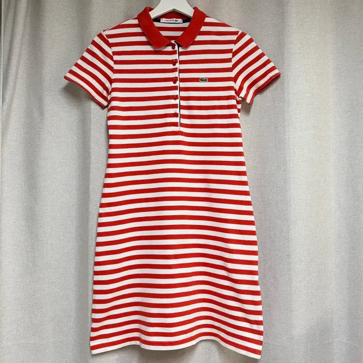 [BUNJANG] Lacoste Striped Dress Size 34 / 라코스테 스트라이프 원피스 34