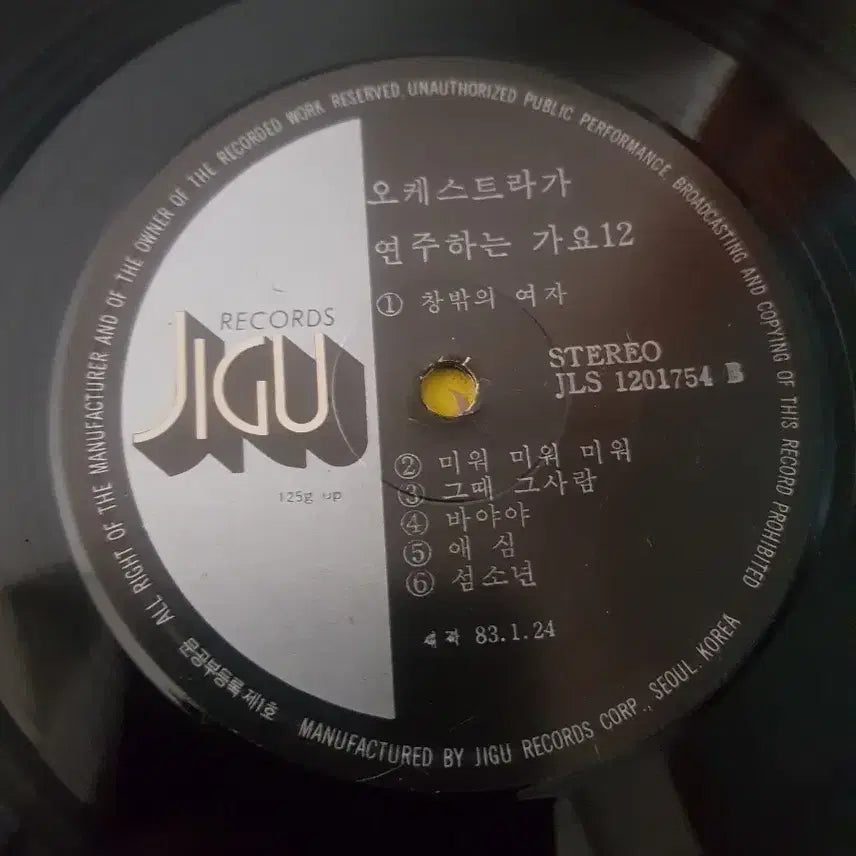 [BUNJANG] Various Artists Orchestra Plays Popular Music LP Vinyl / 염가엘피 오케스트라가연주하는가요 경음악lp 바이닐vinyl 염가음반