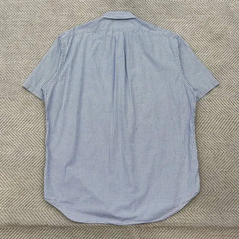 [BUNJANG] Polo Ralph Lauren Check Half Shirt / 폴로랄프로렌 체크 하프 셔츠 r3656