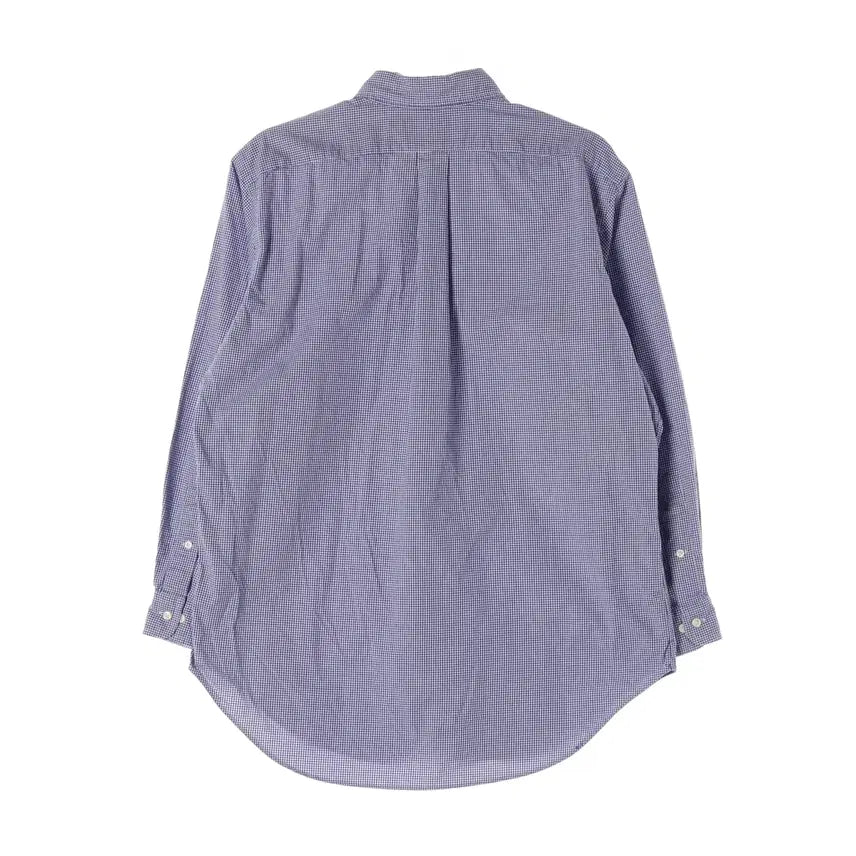 [BUNJANG] Polo Ralph Lauren Checkered Cotton Shirt Blue L / 폴로 랄프 로렌 체크 셔츠 블루 L