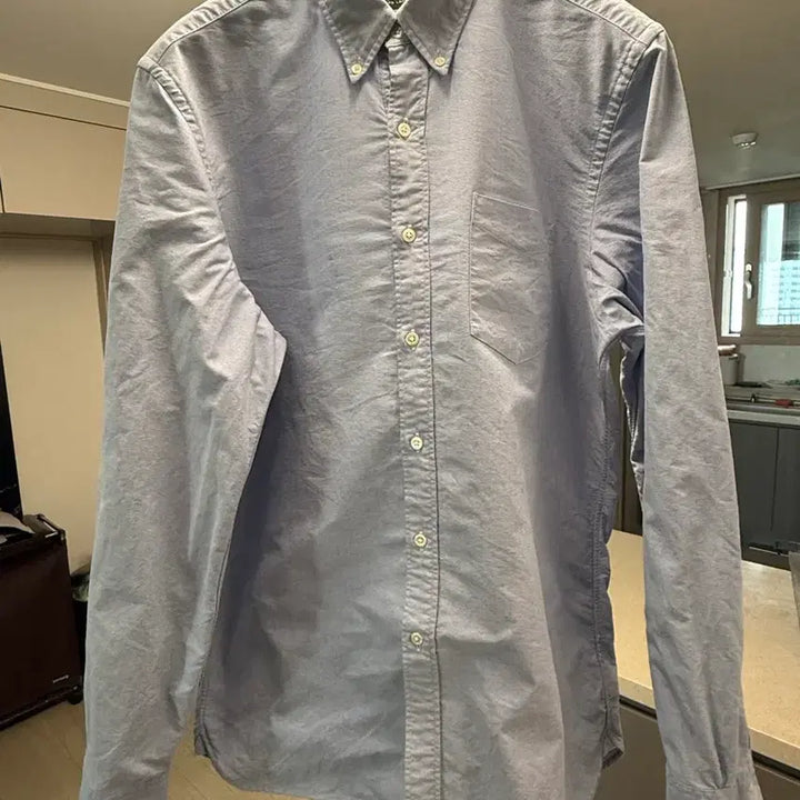 [BUNJANG] RRL Oxford Shirt Light Blue Slim Fit / rrl 옥스포드 셔츠 L