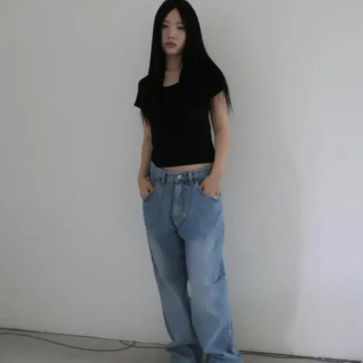 [BUNJANG] The I-Fact Denim Pants Size S / 디에이디 팬츠 데님