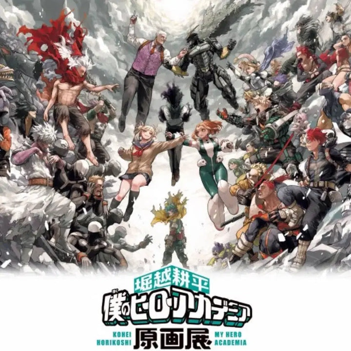 [BUNJANG] My Hero Academia Art Exhibition B2 Poster / (택포) 나히아 원화전 포스터 B2
