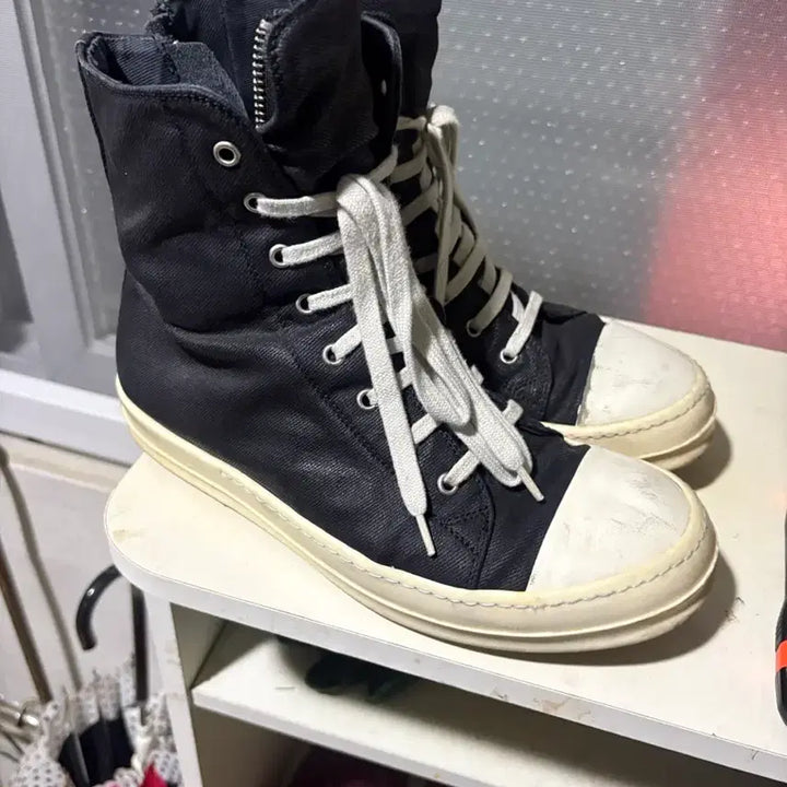 [BUNJANG] Rick Owens Converse High-Top Sneakers / 릭오웬스 컨버스 41.5
