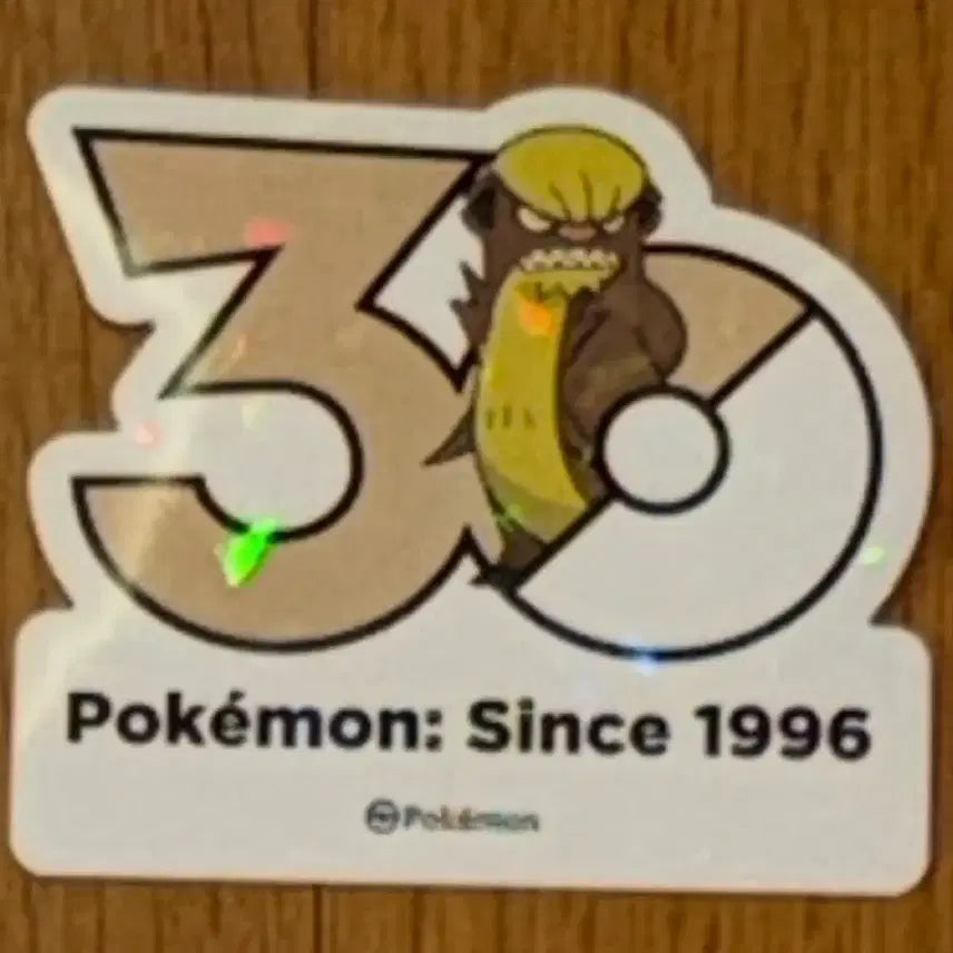 [BUNJANG] Pokemon 30th Anniversary Pop-Up Store Logo Sticker - Dratini / 세트5장) 한정판 포켓몬 30주년 팝업 1165종 로고스티커 스티커 미뇽