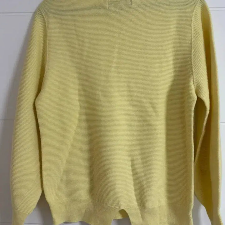 [BUNJANG] Untitled Yellow Roundneck Knit M / Untitled 옐로우 라운드넥 니트