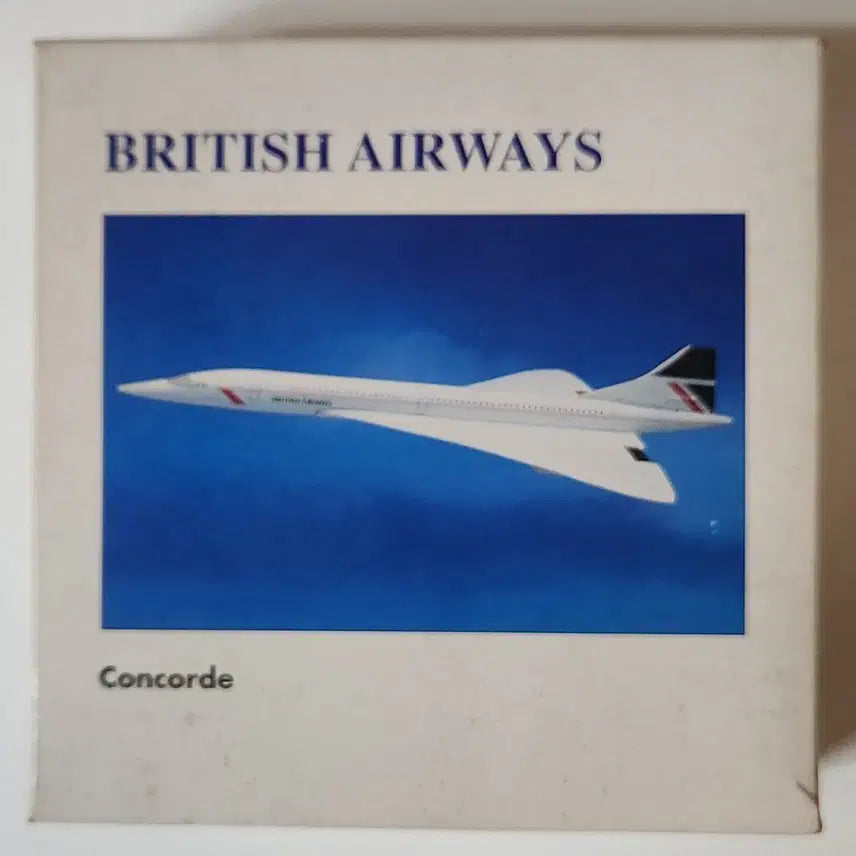 [BUNJANG] Herpa British Airways Concorde 1:500 Model / Herpa 브리티시 에어 Concord 항공기 모형