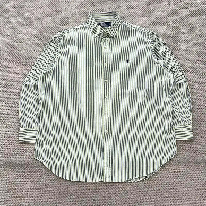 [BUNJANG] Polo Ralph Lauren Striped Shirt / 폴로랄프로렌 스트라이프 셔츠 r3657