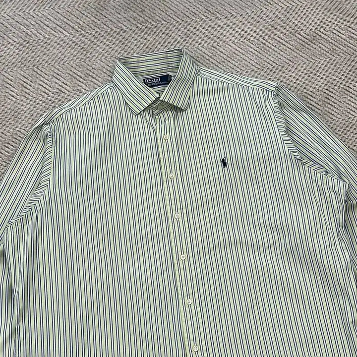 [BUNJANG] Polo Ralph Lauren Striped Shirt / 폴로랄프로렌 스트라이프 셔츠 r3657