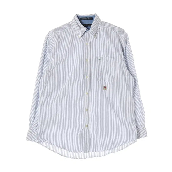 [BUNJANG] Tommy Hilfiger Striped Shirt White S / 타미힐피거 스트라이프 셔츠 화이트 S
