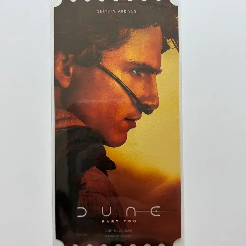 [BUNJANG] Dune: Part Two Original Ticket / 듄: 파트 2 A타입 오리지널 티켓