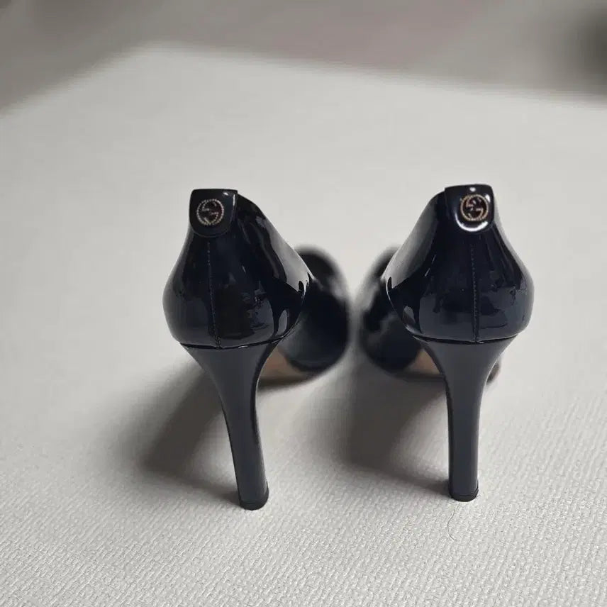 [BUNJANG] Gucci Black Patent Heels / 구찌 블랙 페이던트 힐