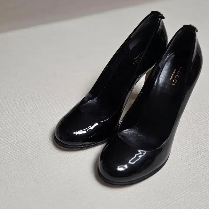 [BUNJANG] Gucci Black Patent Heels / 구찌 블랙 페이던트 힐