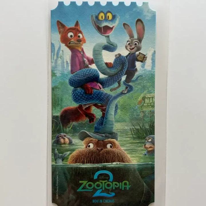 [BUNJANG] Zootopia 2 Original Ticket / 주토피아 2 오리지널 티켓