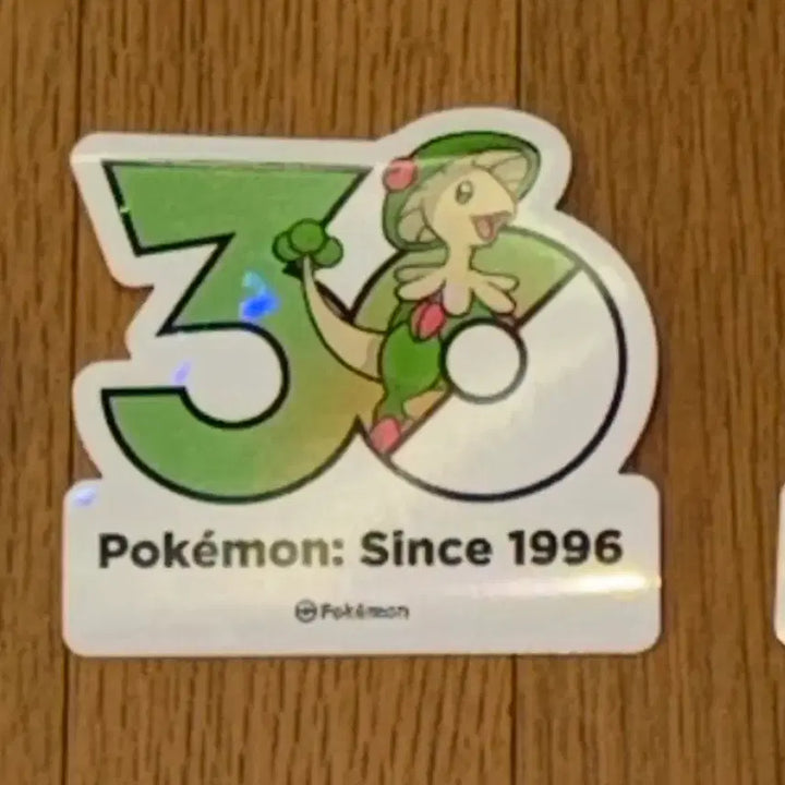 [BUNJANG] Pokemon 30th Anniversary Pop-up Store Logo Sticker - Ralts / 디헤드 미라이돈 테라파고스 포켓몬 30주년 팝업 로고스티커 스티커