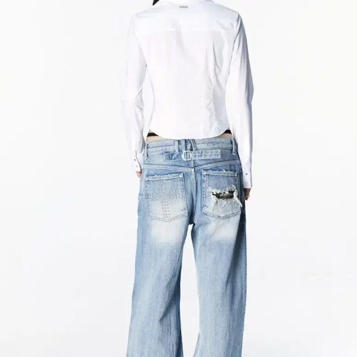 [SOLD OUT] 2000아카이브스 데님 01사이즈 SNYDER WIDE DENIM