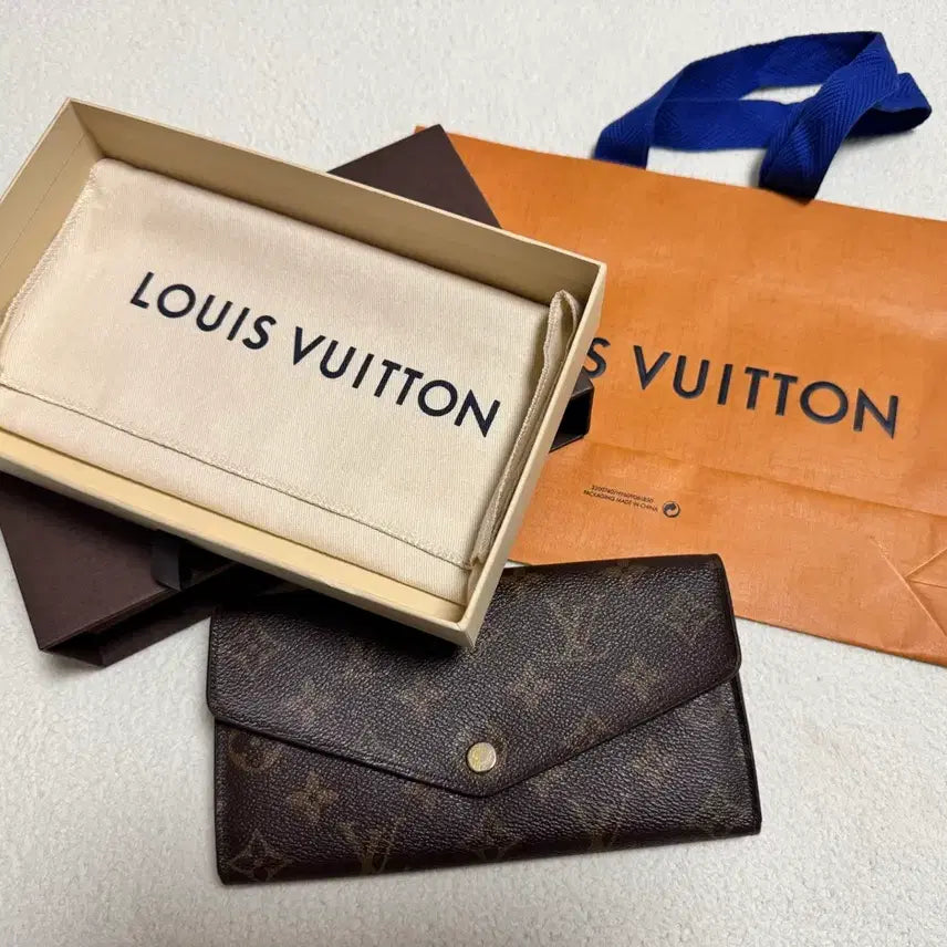 [BUNJANG] Louis Vuitton Monogram Sarah Wallet M60531 / 루이비통 모노그램 장지갑 M60531