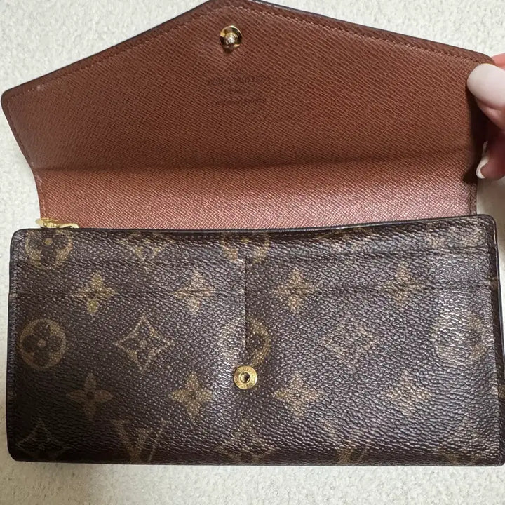 [BUNJANG] Louis Vuitton Monogram Sarah Wallet M60531 / 루이비통 모노그램 장지갑 M60531