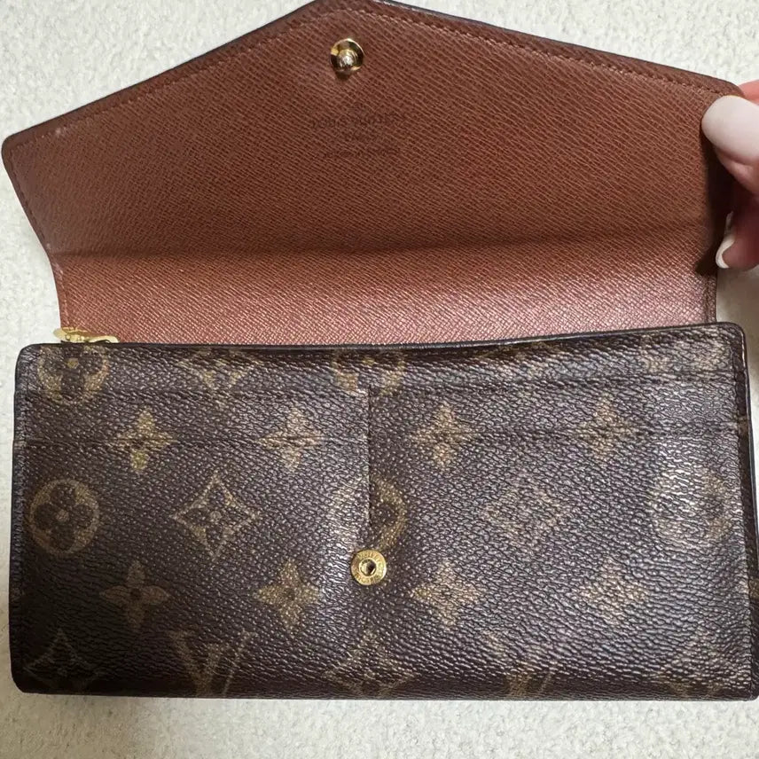 [BUNJANG] Louis Vuitton Monogram Sarah Wallet M60531 / 루이비통 모노그램 장지갑 M60531