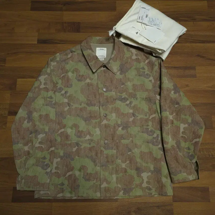 [BUNJANG] Bizbeam Baker Camo Coverall Shirt Jacket / [4]비즈빔 베이커 카모 커버올 셔츠 자켓