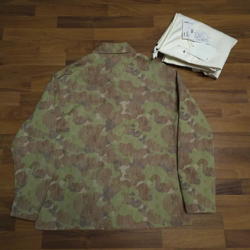 [BUNJANG] Bizbeam Baker Camo Coverall Shirt Jacket / [4]비즈빔 베이커 카모 커버올 셔츠 자켓